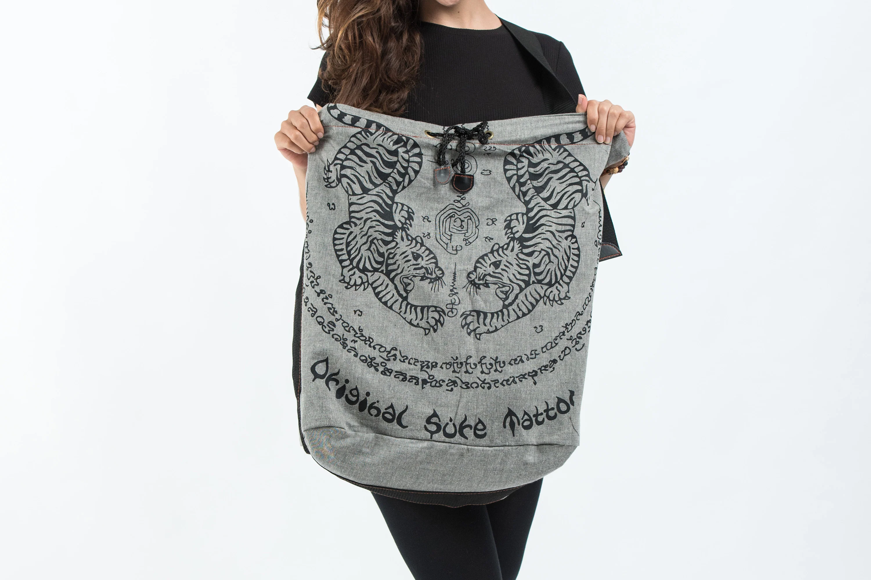 65-Thai-Tattoo-Denim-Drawstring-Tote-Bag-3.webp Thai Tattoo Denim Drawstring Tote Bag
