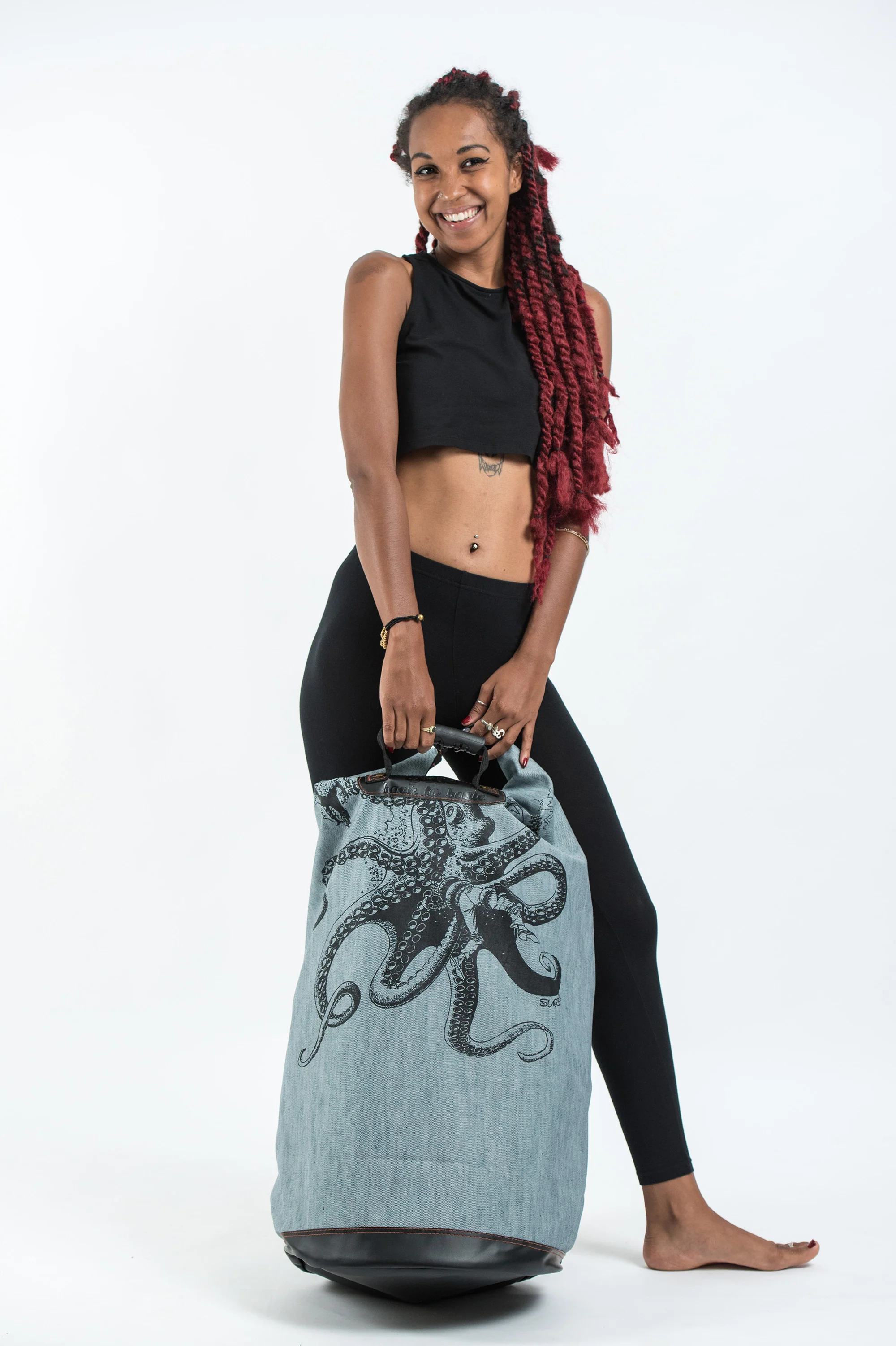 Octopus Denim Gear Backpack