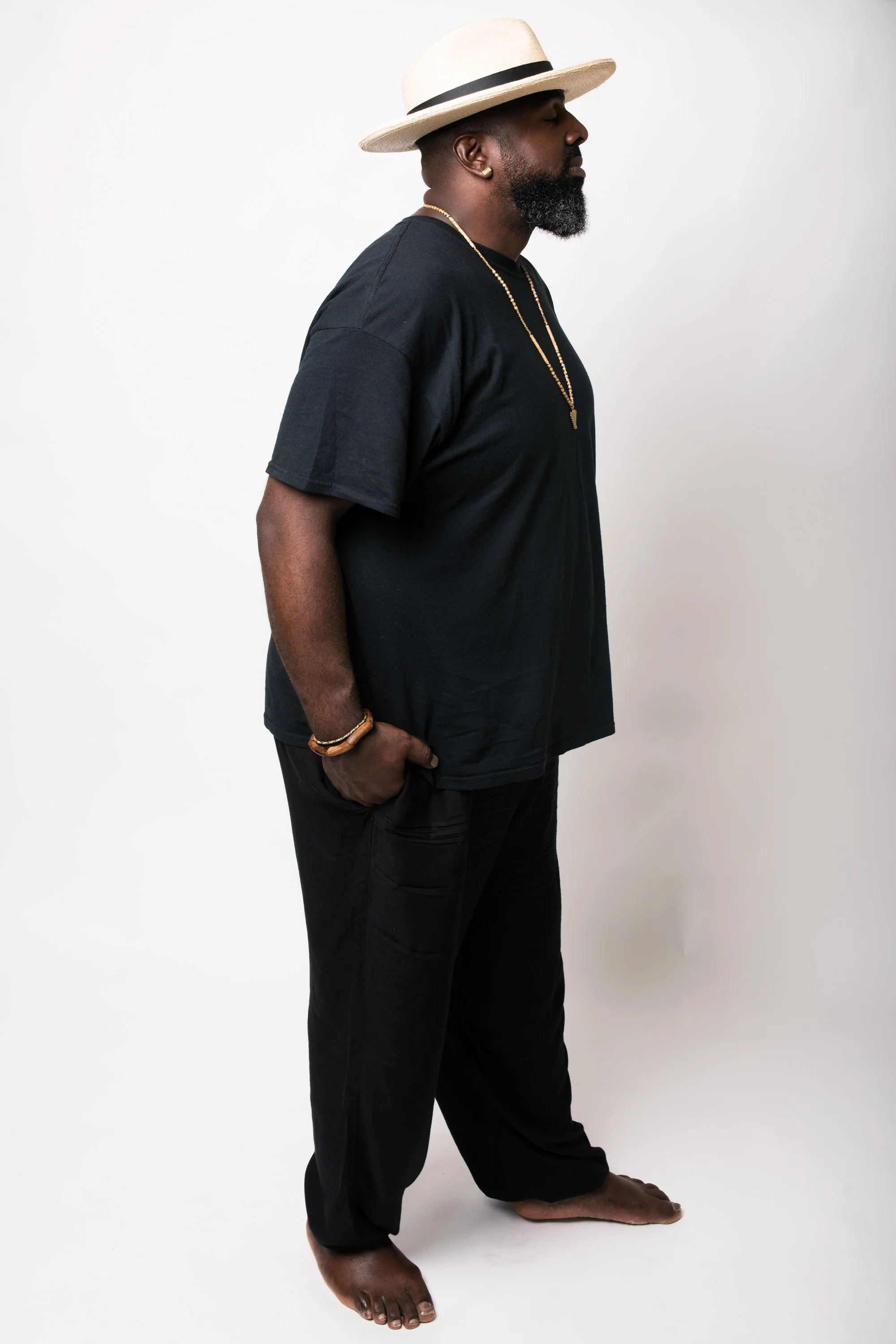 688-Plus-Size-Solid-Color-Drawstring-Men-s-Yoga-Massage-Pants-in-Black-5.webp Plus Size Solid Color Drawstring Men's Yoga Massage Pants in Black