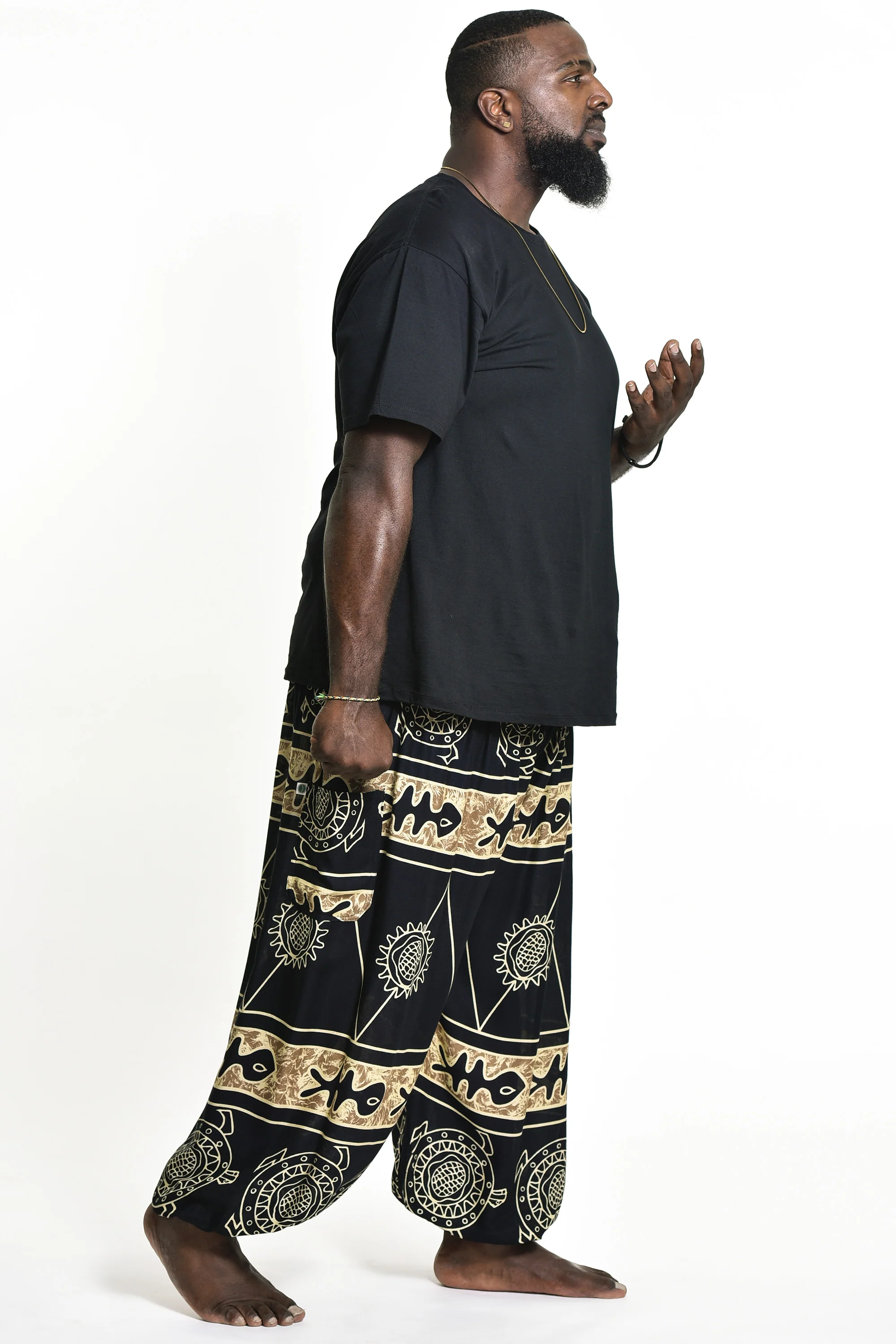 728-Plus-Size-Turtle-Print-Men-s-Harem-Pants-in-Gold-3.webp Plus Size Turtle Print Men's Harem Pants in Gold