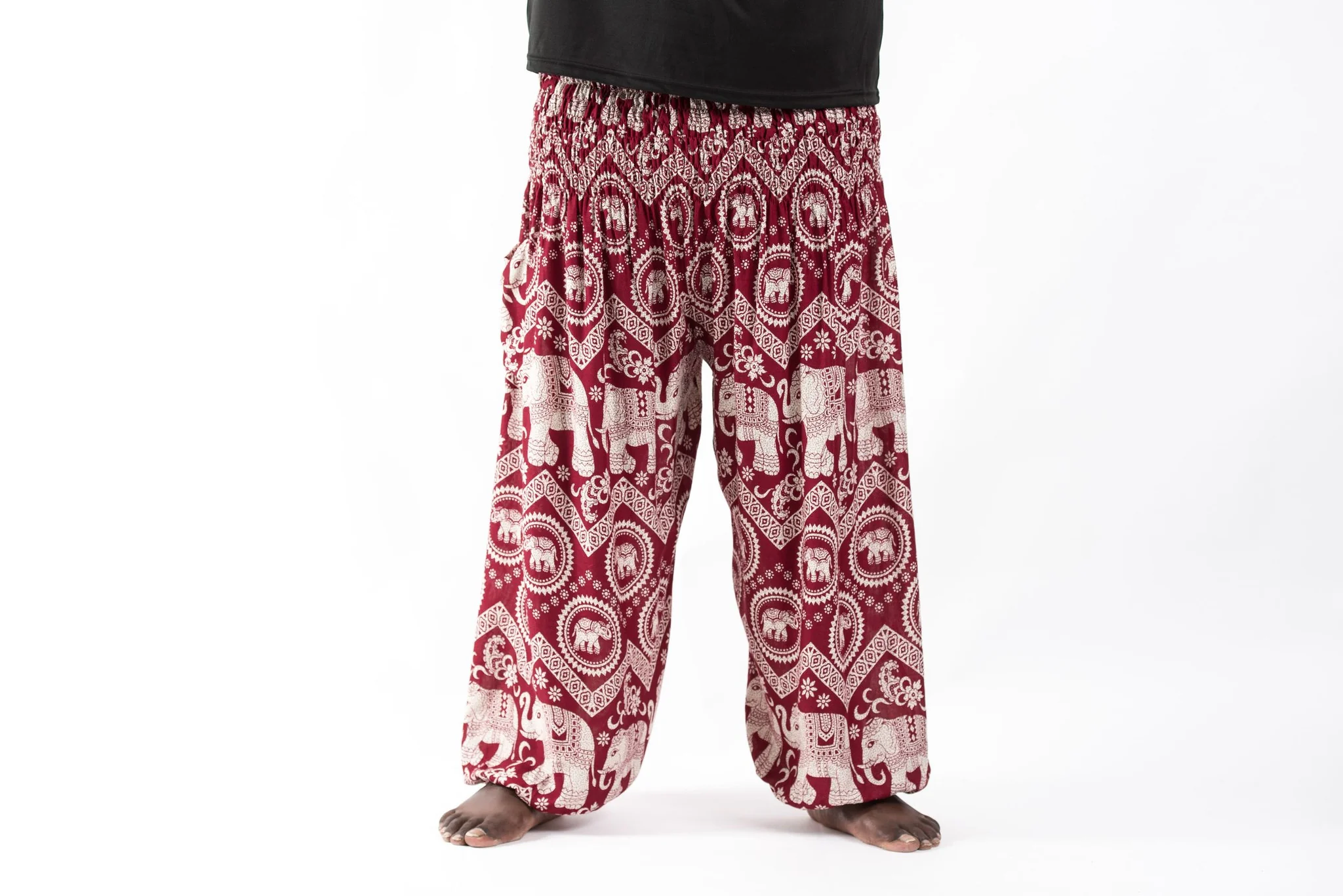756-Plus-Size-Imperial-Elephant-Men-s-Elephant-Pants-in-Red-2.webp Plus Size Imperial Elephant Men's Elephant Pants in Red