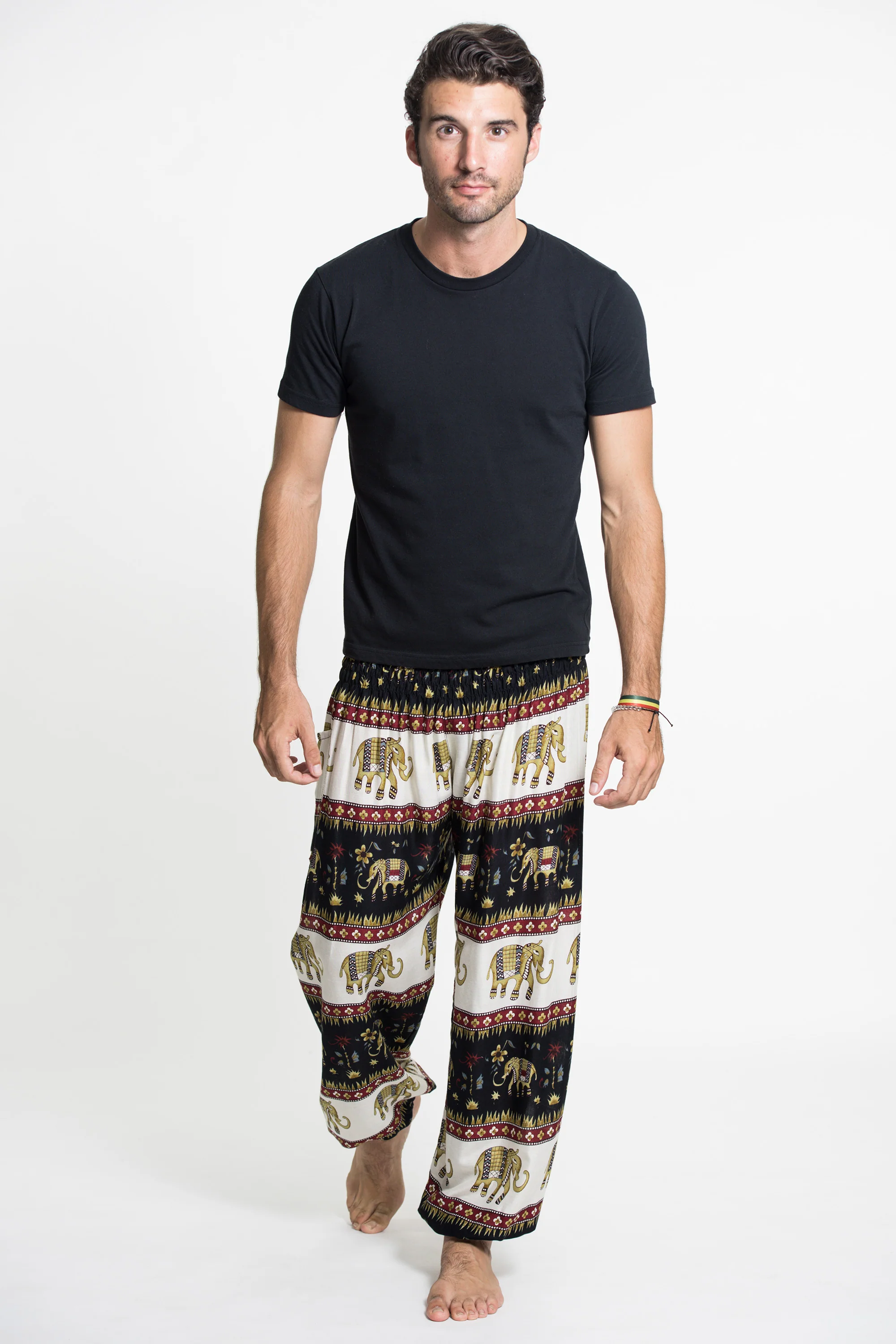 946-Elephant-Bliss-Men-s-Elephant-Pants-in-Black-3.webp Elephant Bliss Men's Elephant Pants in Black