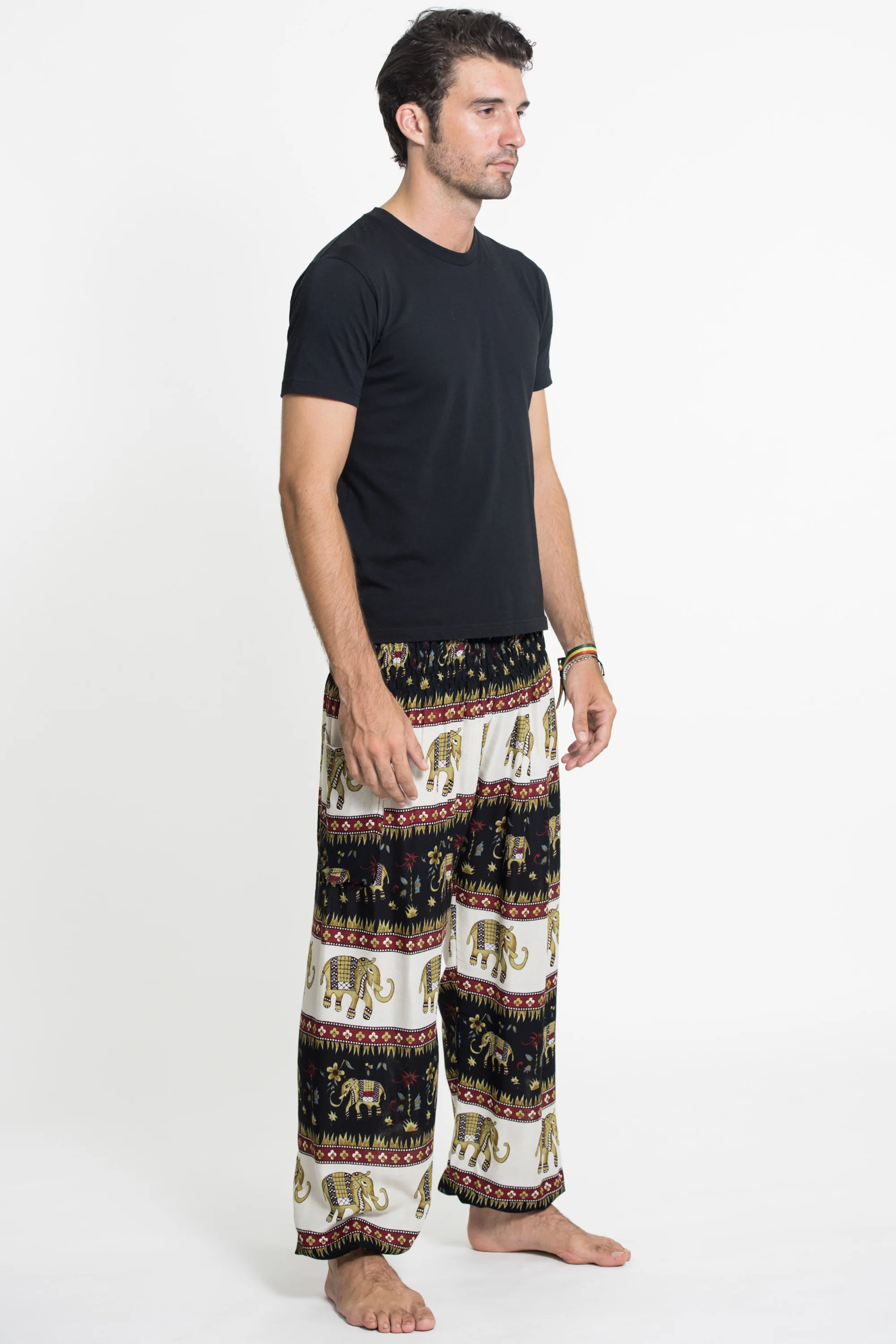 946-Elephant-Bliss-Men-s-Elephant-Pants-in-Black-4.webp Elephant Bliss Men's Elephant Pants in Black
