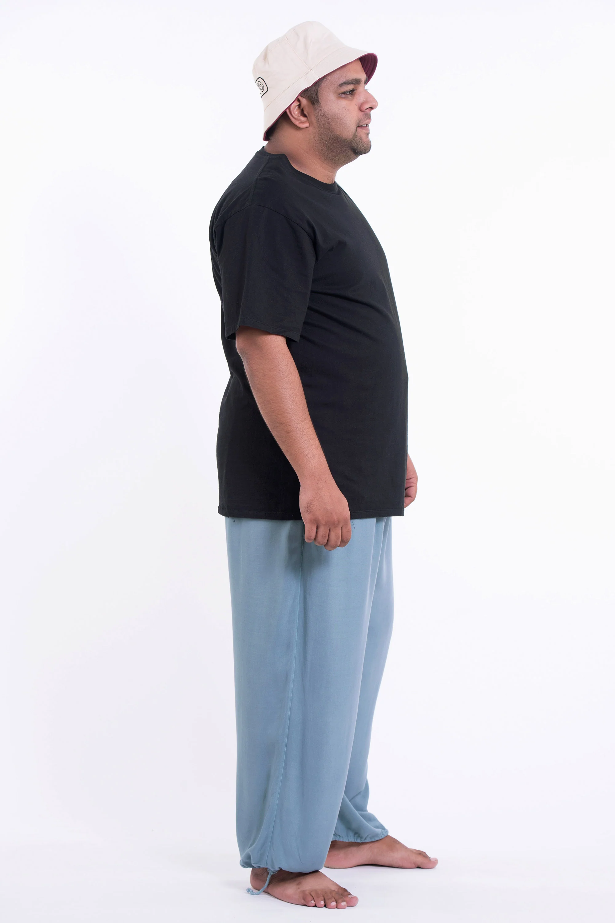 957-Plus-Size-Solid-Color-Drawstring-Men-s-Yoga-Massage-Pants-in-Blue-Gray-3.webp Plus Size Solid Color Drawstring Men's Yoga Massage Pants in Blue Gray