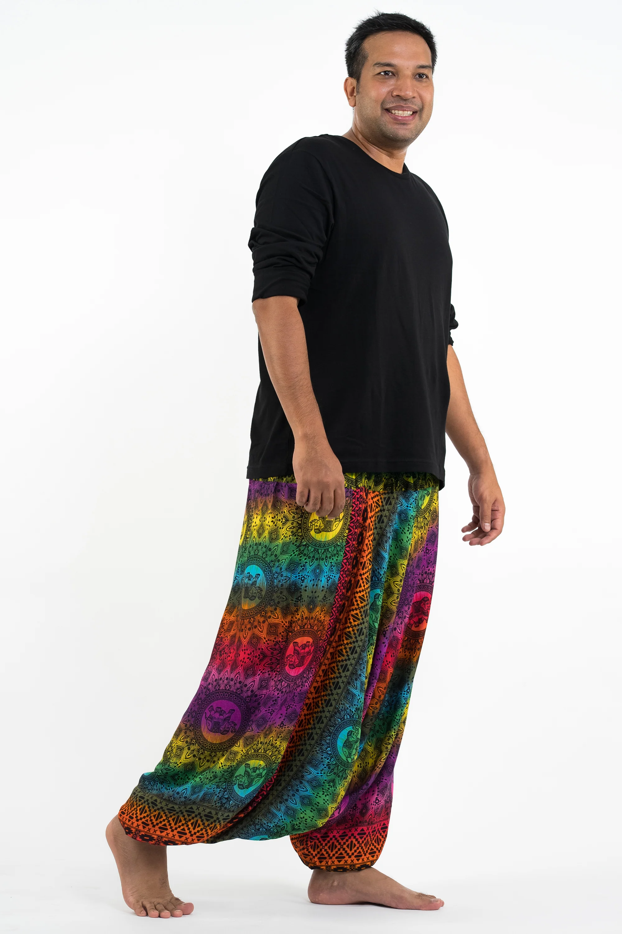 970-Plus-Size-Rainbow-Elephant-Drop-Crotch-Men-s-Elephant-Pants-in-Purple-3.webp Plus Size Rainbow Elephant Drop Crotch Men's Elephant Pants in Purple