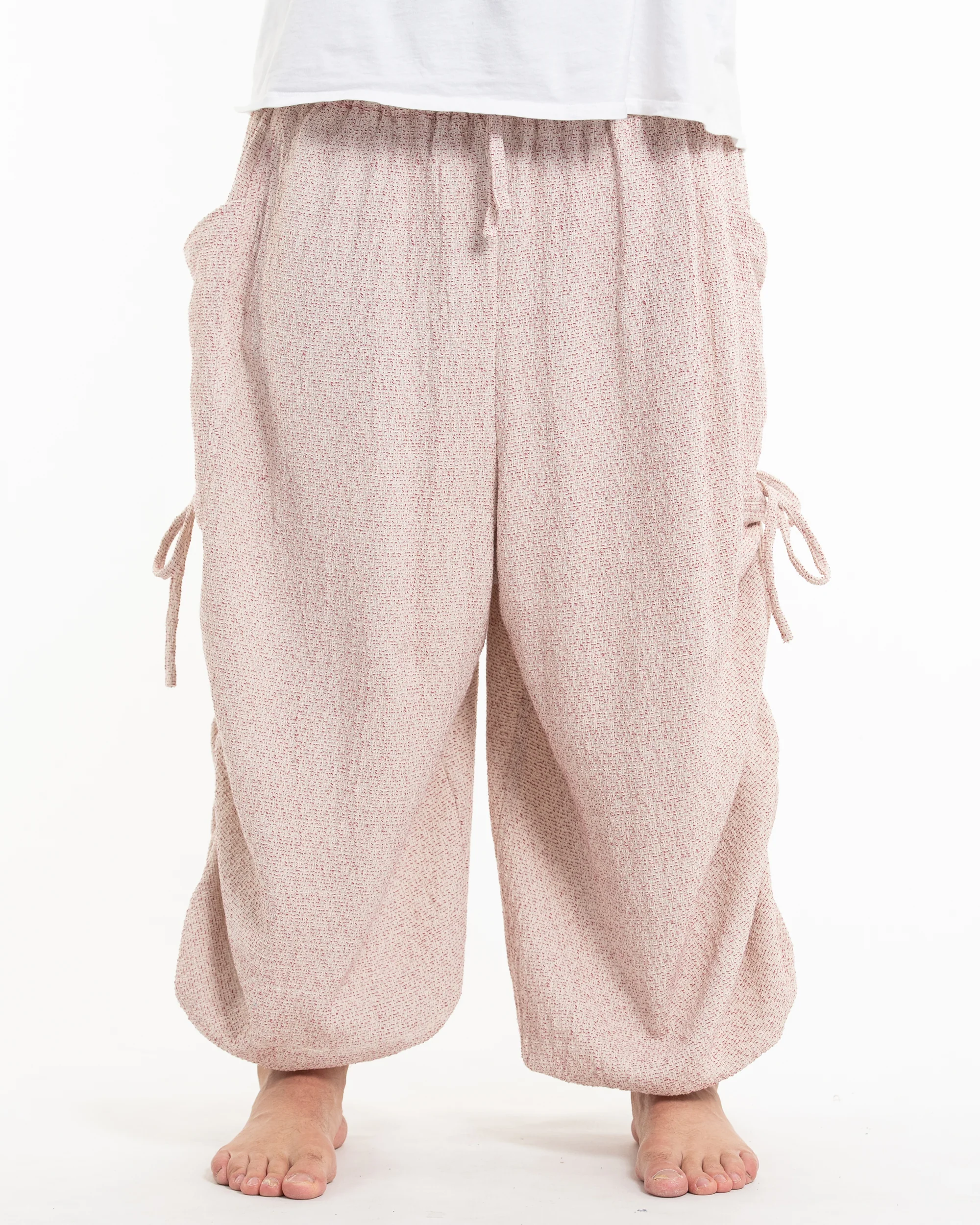 994-Plus-Size-Men-s-Ribbed-Cotton-Pants-in-Pink-2.webp Plus Size Men's Ribbed Cotton Pants in Pink