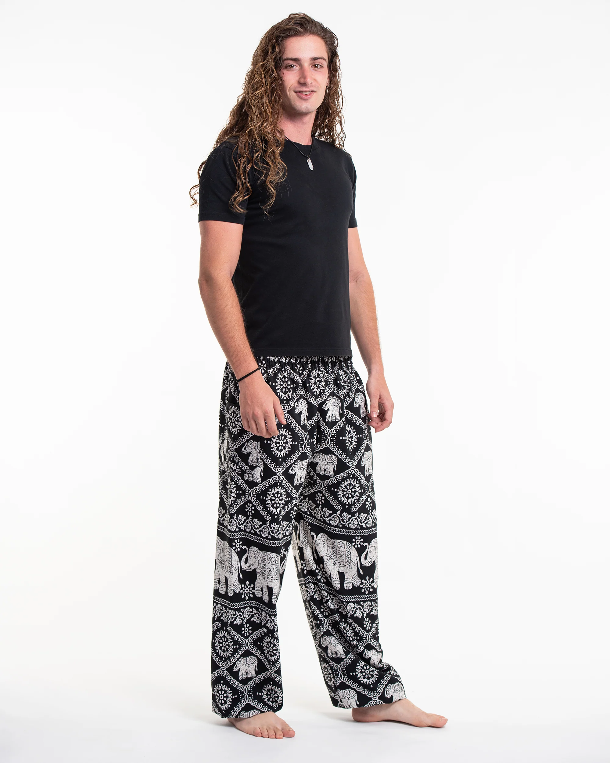 999-Diamond-Elephant-Tall-Harem-Pants-in-Black-3.webp Diamond Elephant Tall Harem Pants in Black